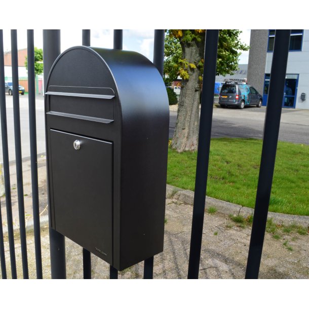 BobiClassic-S SORT postkasse, smal model