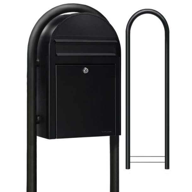 BobiClassic Postkasse St - SORT Postkasse og Buestander