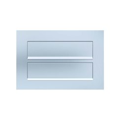 COMO Indbygningspostkasse til 2 - Rustfrit Stl