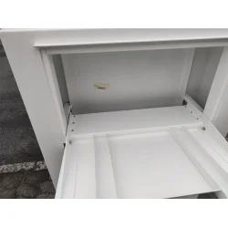 Kmpe Pakkepostkasse  CORA HVID - 2 sortering - KUN 2 stk. AFHENTNING PRIS.