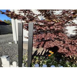 Dobbelt stander - Sort - til GLORI postkasser