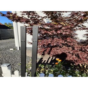 Dobbelt stander - Sort - til GLORI postkasser