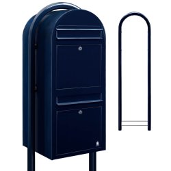 Postkasseanlg 2 familier - BobiDuo MRK BL