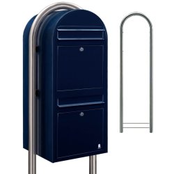 Postkasseanlg 2 familier - BobiDuo MRK BL