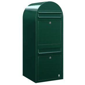 Postkasseanlg 2 familier - BobiDuo GRN - RAL6005 