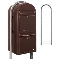 Postkasseanlg 2 familier - BobiDuo BRUN