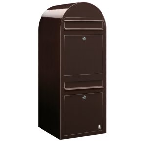 Postkasseanlg 2 familier - BobiDuo BRUN