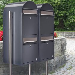 Postkassestander BobiLink - Sort Grn