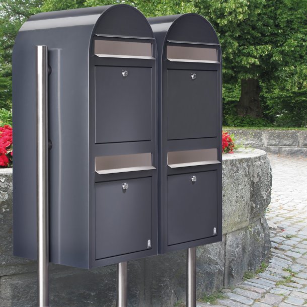 Postkassestander BobiLink - Sort Grn