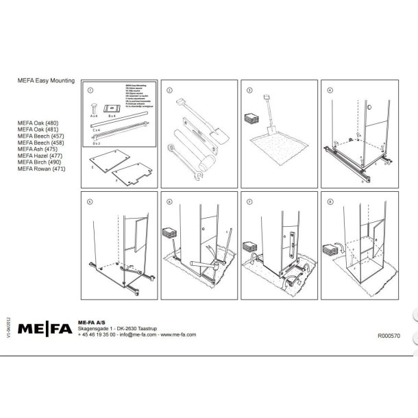 MEFA Easy Mounting stander kit