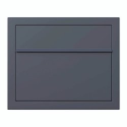 Elegance standard postkasse - Antrazit - med skjult ls