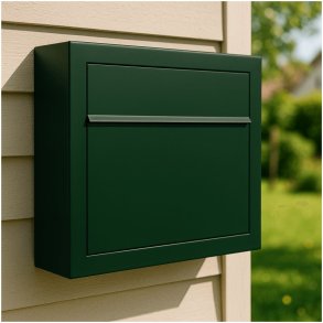 Elegance Exclusive postkasse - Dansk 6 stift ls - Klassisk RacingGreen lakering