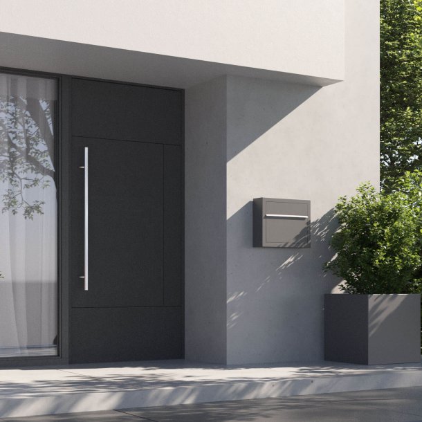 Elegance standard postkasse - Antrazit - med skjult ls