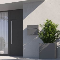 Elegance standard postkasse - Antrazit - med skjult ls