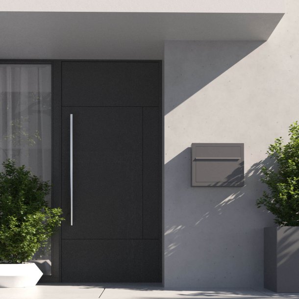 Elegance standard postkasse - Antrazit - med skjult ls