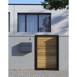 Elegance standard postkasse - Antrazit - med skjult ls