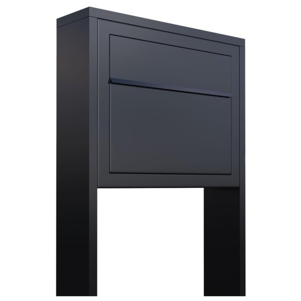 SORT Postkassestander til ELEGANCE EXCLUSIVE postkasse