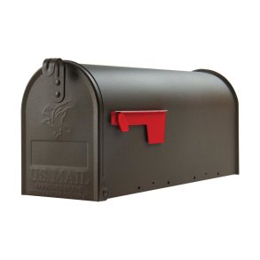 US-Mail Amerikaner postkasse BRONZE - F avisen bragt til dren.