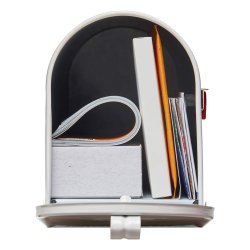 US-Mail amerikansk postkasse HVID - F avisen bragt til dren