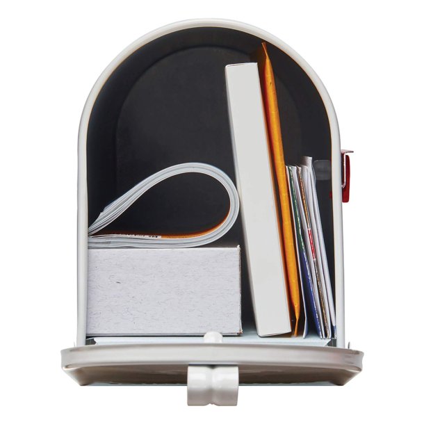 US-Mail amerikansk postkasse HVID - F avisen bragt til dren