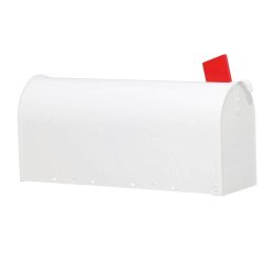 US-Mail amerikansk postkasse HVID - F avisen bragt til dren