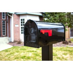 Amerikaner postkasse US-Mail SORT - F avisen bragt til dren