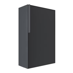 Antracit Designpostkasse - Faro