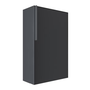 Antracit Designpostkasse - Faro