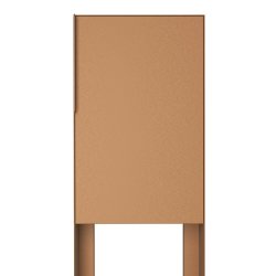 Rust Design Postkasse med Stander - Faro