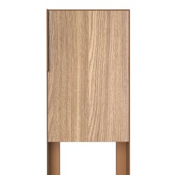 Rust Design Postkasse med Lamineret front - Inkl. Stander - Faro