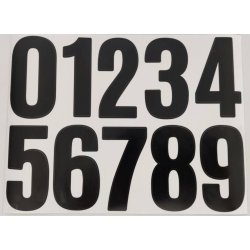 SORT eller HVID Husnummer 