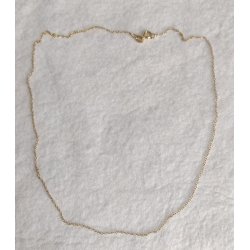 Forgyldt kde med en lngde p 455 mm.