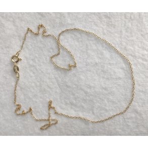 Forgyldt kde med en lngde p 455 mm.