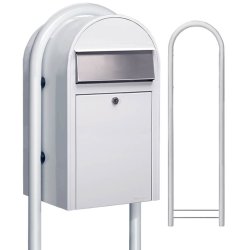 BobiGrande HVID postkasse - ogs til smpakker