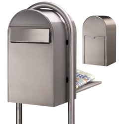 BobiGrande-B postkasse - Lge p bagsiden - RUSTFRITSTL