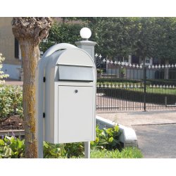 BobiGrande HVID postkasse - ogs til smpakker