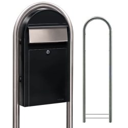 BobiGrande-S SORT postkasse