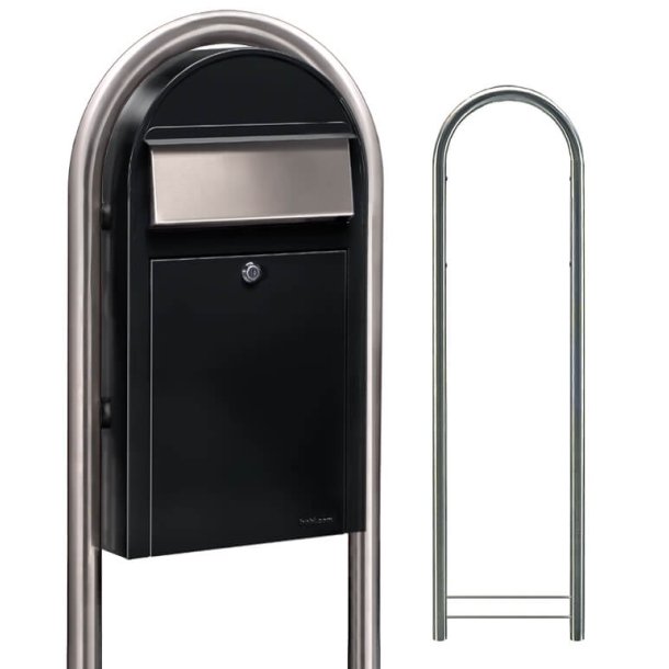 BobiGrande-S SORT postkasse