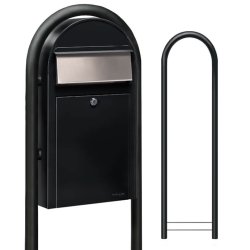 BobiGrande-S SORT postkasse