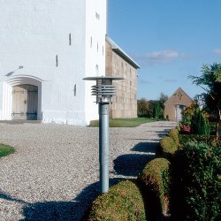 Galvaniseret Standerlampe - HENRIK