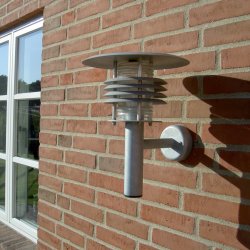 Klassisk Galvaniseret vglampe - HENRIK