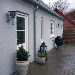 Klassisk Galvaniseret vglampe - HENRIK