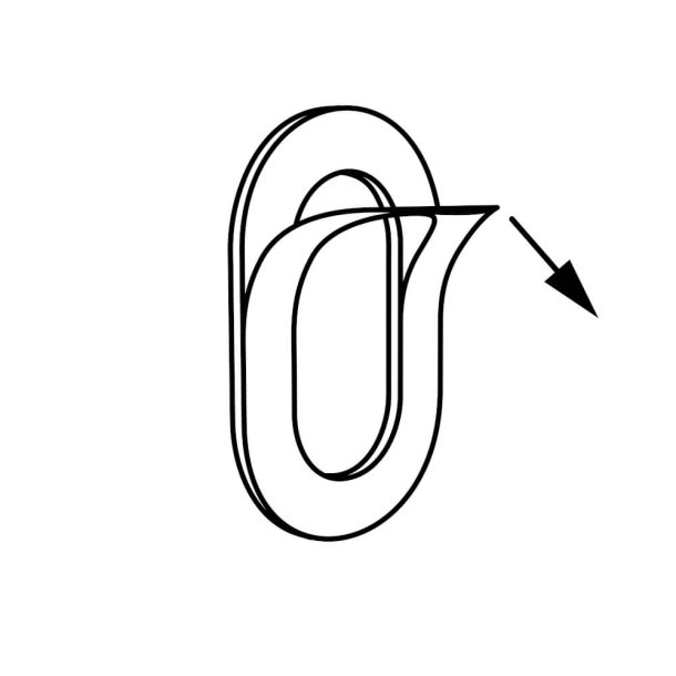 Sort Akryl Husnummer - 7,6 cm - Flot p forsiden af din postkasse