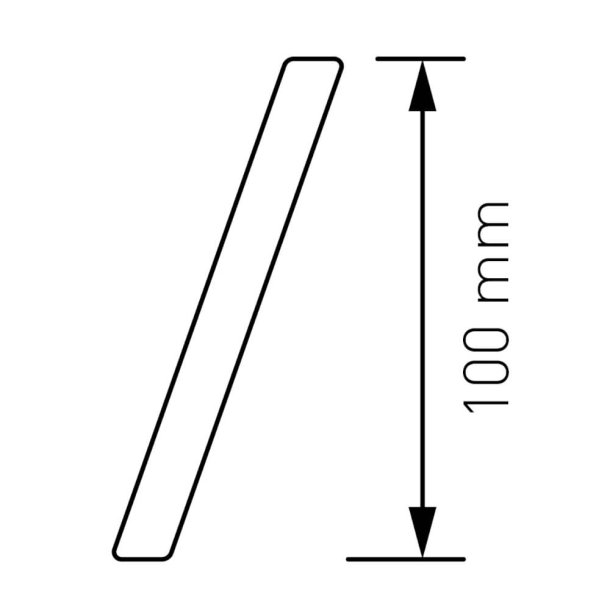Sort Akryl Husnummer - 7,6 cm - Flot p forsiden af din postkasse