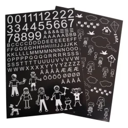 Pearl postkasse-st i Dark Racing Green Incl. stander og Hvide stickers