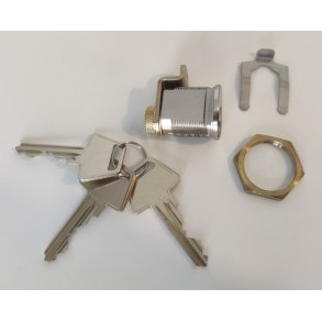 6 stift postkassels Forniklet m. kamstykke til BobiClassic postkasse.