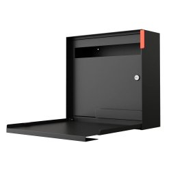 Lathi postkasse i Sort