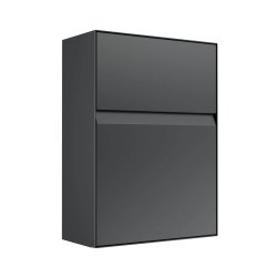 Leon Moderne Antracit Gr Postkasse