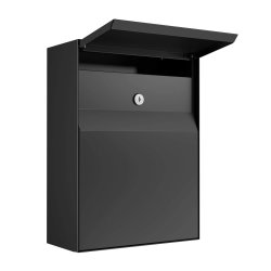 Leon Moderne Sort Postkasse