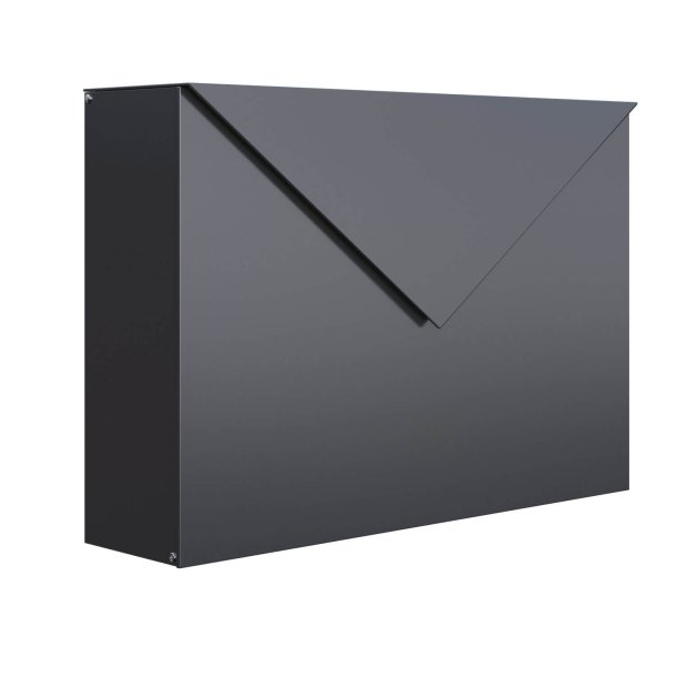 Antracit KUVERT postkasse - flot design
